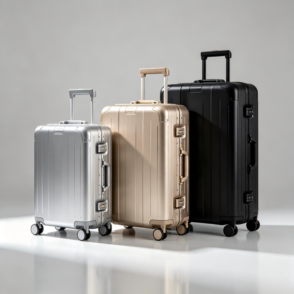 All Aluminum Magnesium Alloy Hard Luggage
